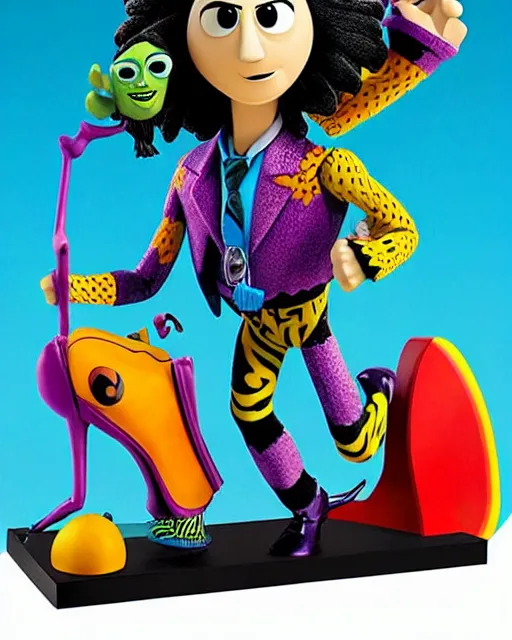 Prompt: Mighty Boosh Pixar figurine, vibrant, hyperrealistic, Maximalism, mystical, ornate, Intricate