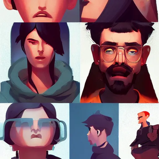 Image similar to face icon stylized minimalist 3 do interactive multiplayer, loftis, cory behance hd by jesper ejsing, by rhads, makoto shinkai and lois van baarle, ilya kuvshinov, rossdraws global illumination