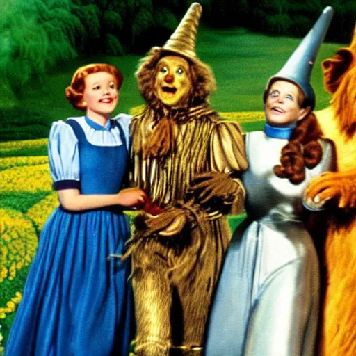 Prompt: wizard of Oz hyper realistic photo 8K