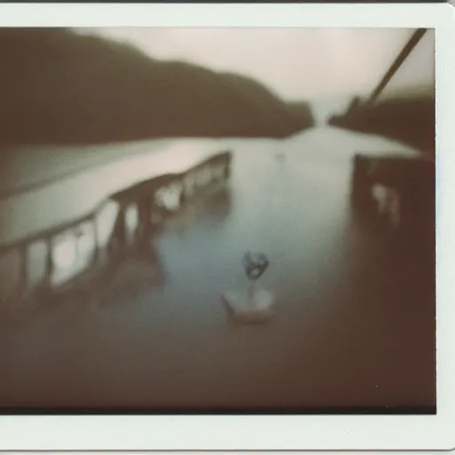 Image similar to worlds deadliest places as polaroid photo on table