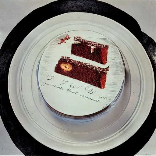 Image similar to photograph of fancy cake from 1970's cookbook