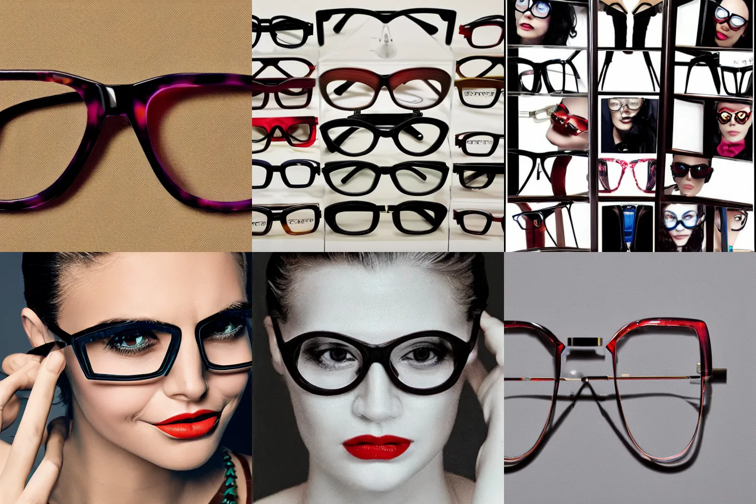 designer eyeglass collection by the Joker, Magazine | Stable Diffusion ...