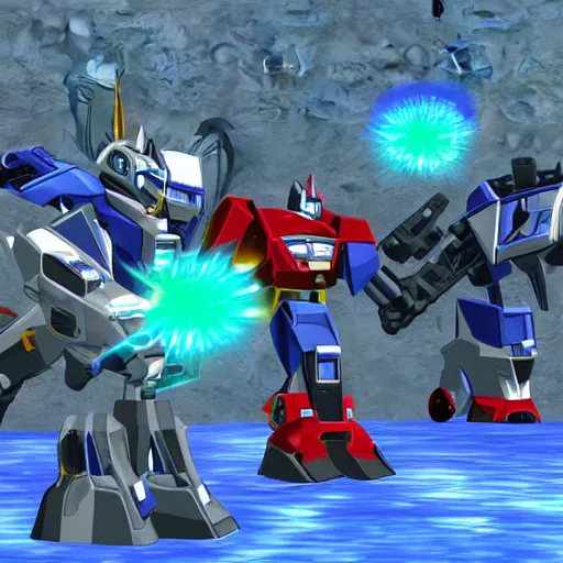 Image similar to transformers armada ( ps 2, 2 0 0 4 ) cut level