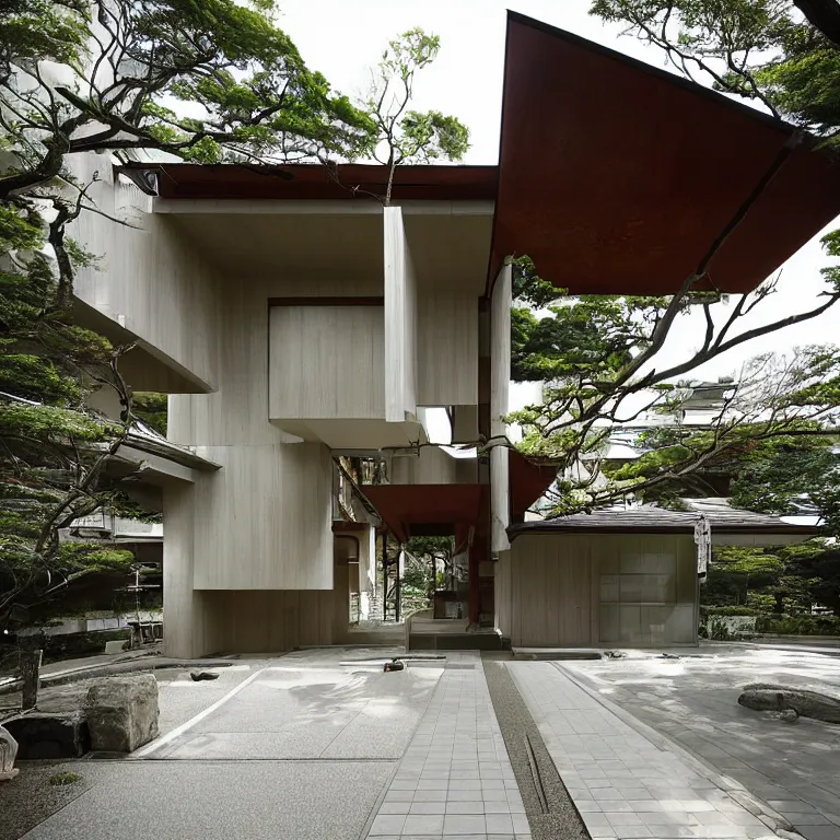 Image similar to modern japanese architecture