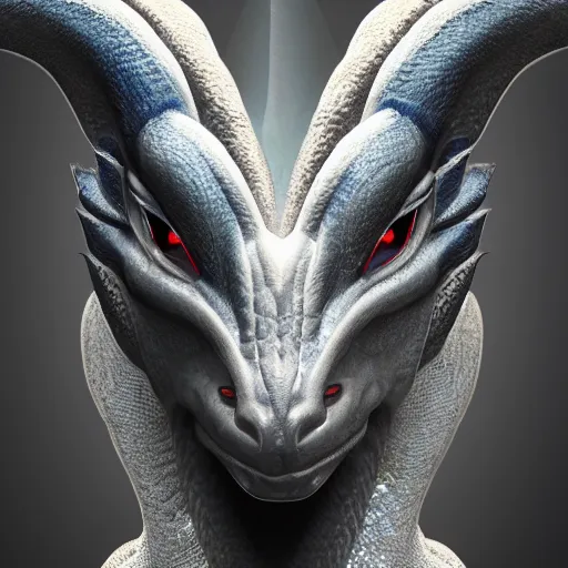 Prompt: Perfectly-centered portrait-photograph of a real life godly dragon creature with shining scales descending from heaven, symmetrical balance, in-frame, full figure lifelike, super highly detailed, professional digital painting, artstation, concept art, Unreal Engine 5, Photorealism, HD quality, 8k resolution, cinema 4d, 3D, beautiful, cinematic, art by artgerm and greg rutkowski and alphonse mucha and loish and WLOP