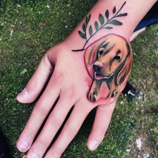 14 Realistic Dog Tattoos For Golden Retriever Lovers  Dog tattoos Dog  memorial tattoos Golden retriever tattoo