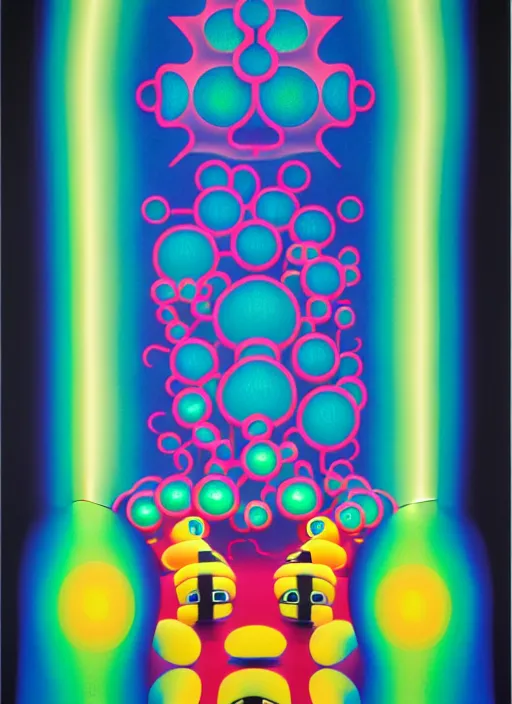 Image similar to generative art by shusei nagaoka, kaws, david rudnick, airbrush on canvas, pastell colours, cell shaded, 8 k