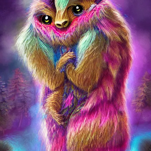 Prompt: romantic cute wooly hyperbeast by Brock Hofer