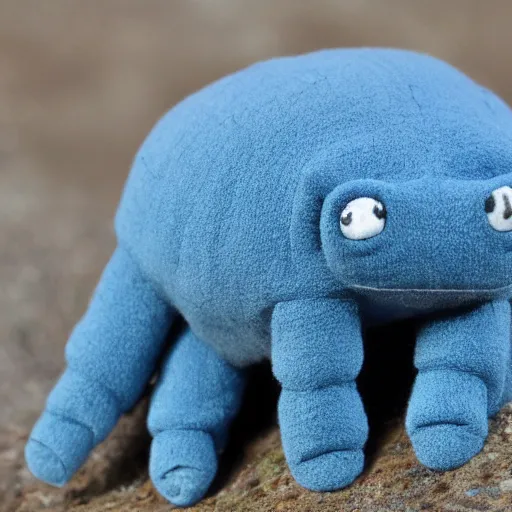 Image similar to tardigrade made of cotton