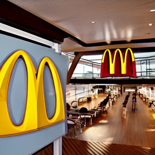 Image similar to mcdonalds cruise ship
