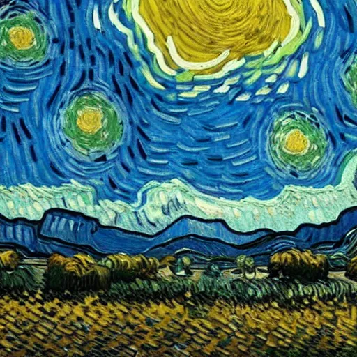 Prompt: breaking bad as a van gogh painting, 4 k, hyper realistic, dslr, high resolution, landscape, beautiful