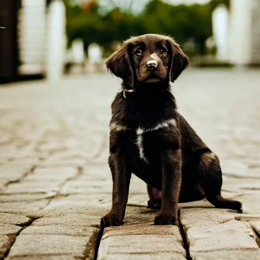 Image similar to a cute puppy, Canon EOS R3, f/1.4, ISO 200, 1/160s, 8K, RAW, unedited, symmetrical balance, in-frame