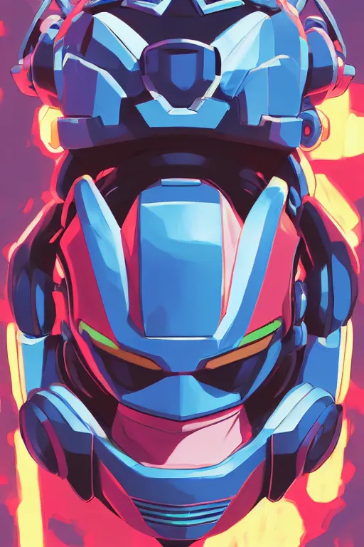 Image similar to robot ninja mask helmet megaman x zero rockman 2 0 2 2 switch game boss legacy collection fanart artsation, art gta 5 comics, behance hd by jesper ejsing, by rhads, makoto shinkai and lois van baarle, ilya kuvshinov, rossdraws global illumination ray tracing