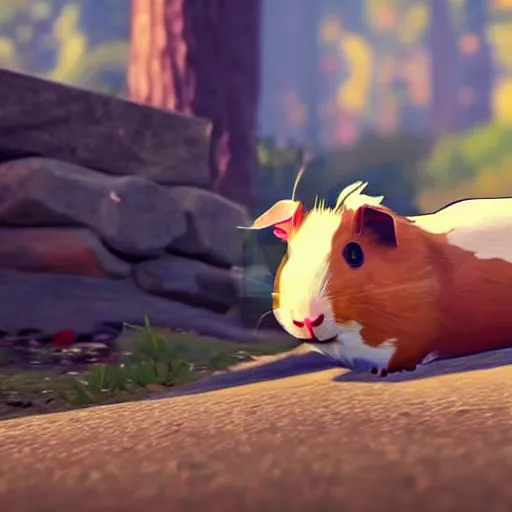 Image similar to a guinea pig in the video game Life is strange