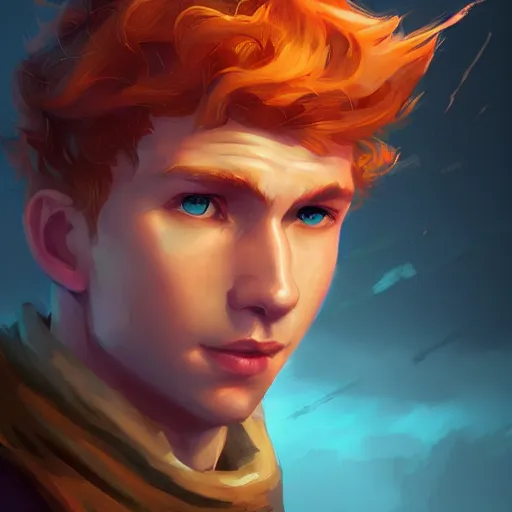 Image similar to portrait of kvothe, mattepainting concept blizzard pixar maya engine on stylized background splash comics global illumination lighting artstation, sharp focus, lois van baarle, ilya kuvshinov, rossdraws