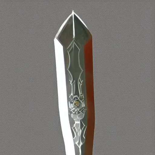 Prompt: A beautiful and realistic longsword,dazzling gem in the hilt,fantasy,masterwork,digital art,artstation