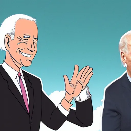 Prompt: Joe Biden by Studio Ghibli
