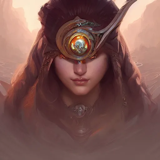 Prompt: a cyclops, d & d, fantasy, intricate, elegant, highly detailed, digital painting, artstation, concept art, matte, sharp focus, illustration, hearthstone, art by artgerm and greg rutkowski and alphonse mucha