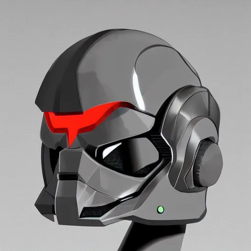 Image similar to “Sci Fi Drop Trooper Helmet concept”