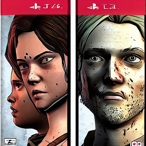 Image similar to carley walking dead telltale, 4 k full hd,