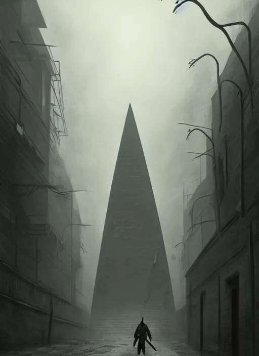 Pyramid Head Poley-World - Illustrations ART street