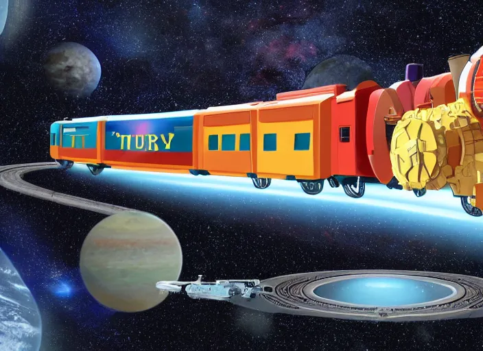 Image similar to interplanetary train