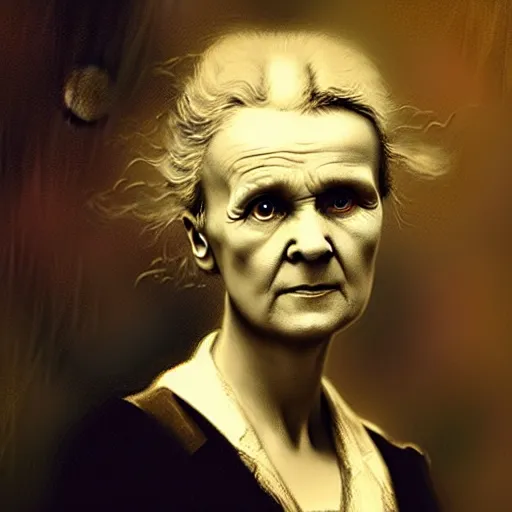 Prompt: a portrait of marie curie, high detail, cleary see face, by gaston bussiere, bayard wu, greg rutkowski, odd nerdrum, maxim verehin, dan dos santos, masterpiece, sharp focus, cinematic lightning - h 7 6 8