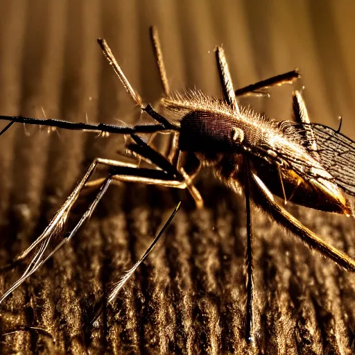 Image similar to a high quality photo of a mosquito photography