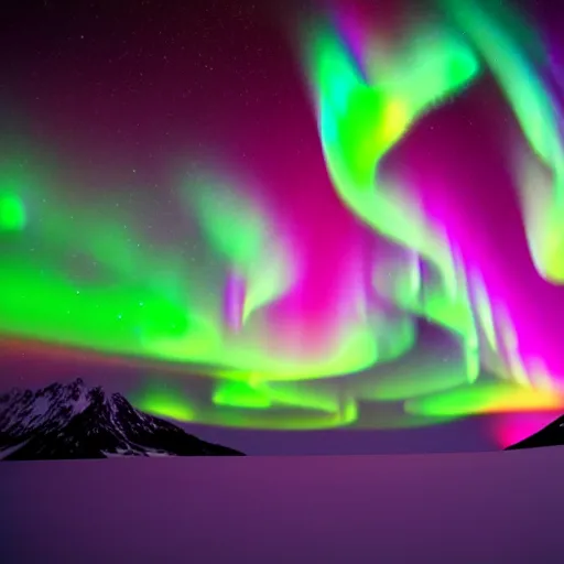 Prompt: dragon aurora borealis, photorealistic, national geographic photography, 8 k