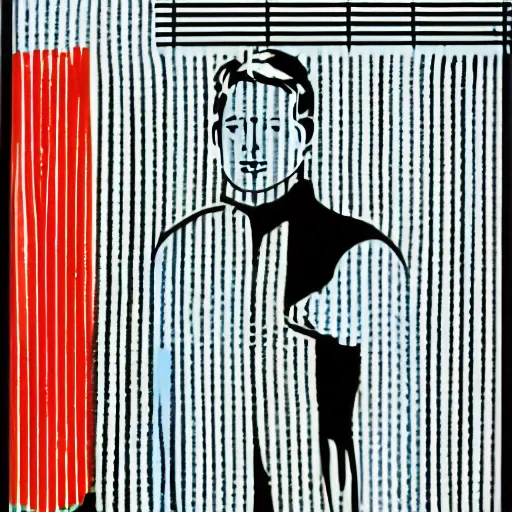 Image similar to Reid Detmers by Roy Lichtenstein