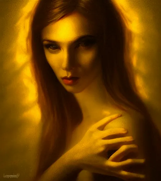 Image similar to lightpainting luminescent portrait, diffuse lightpainting, intricate wiccan facial lightpainting, elegant light, highly detailed, lifelike, photorealistic, artstation, concept art, smooth, sharp focus, art by john collier, artem demura, michael bosanko