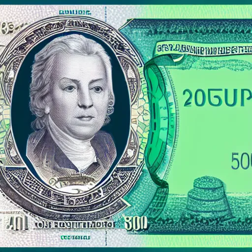 Image similar to concept design £ 5 0 note for the year 2 0 3 3