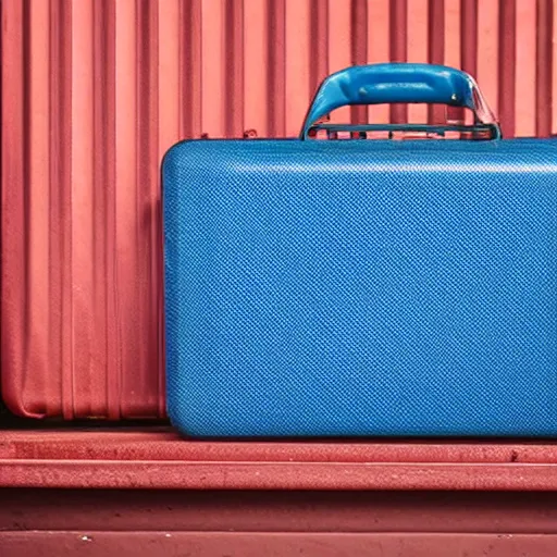 Image similar to blue suitcase
