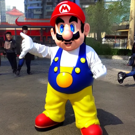 Image similar to Chinese Mario