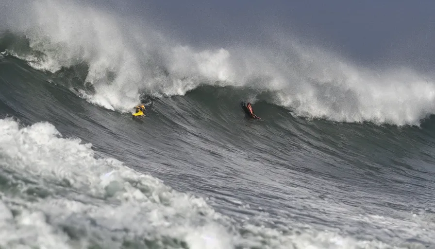 Image similar to big wave surfing