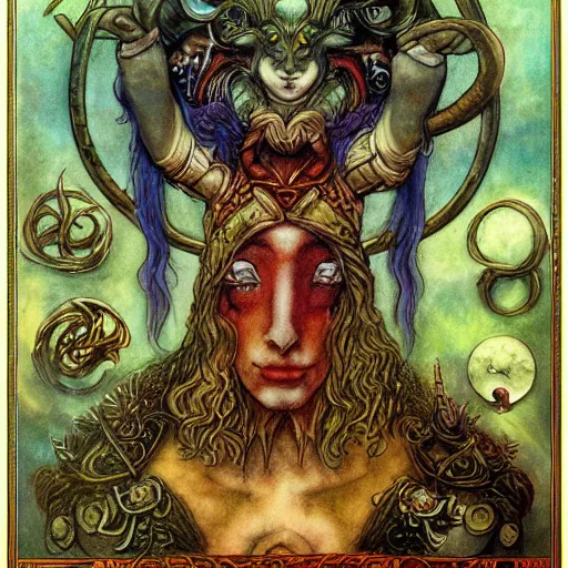 Image similar to aries zodiac artwork by brian froud