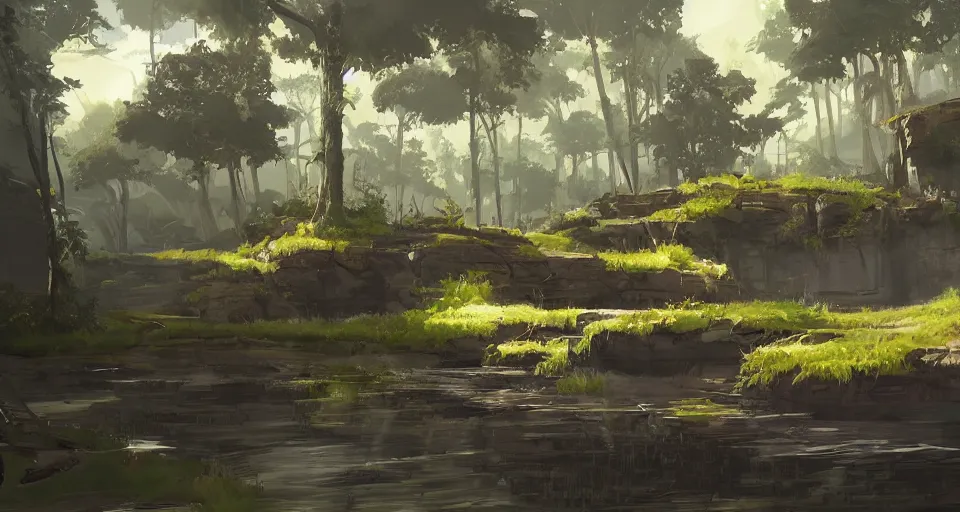 Image similar to environment painting. credit :. fzd school of design.
