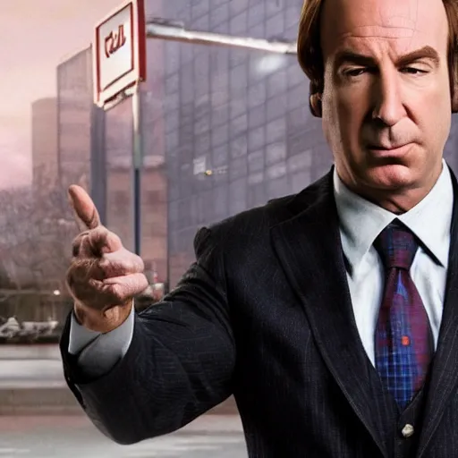 Prompt: saul goodman