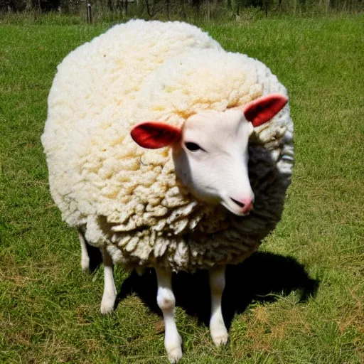 Image similar to a melon sheep