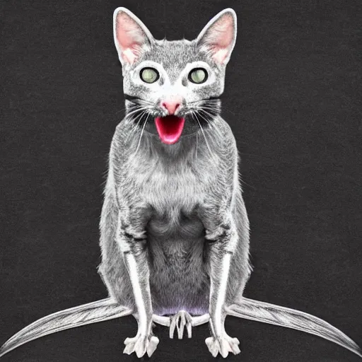 Image similar to ghoul rat cat