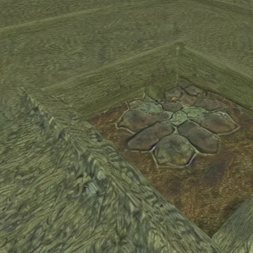 Prompt: a ground texture from the elder scrolls iv oblivion