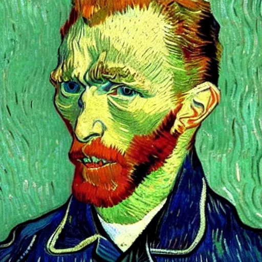 Image similar to Intracranial pressure - masterpiece by Van Gogh