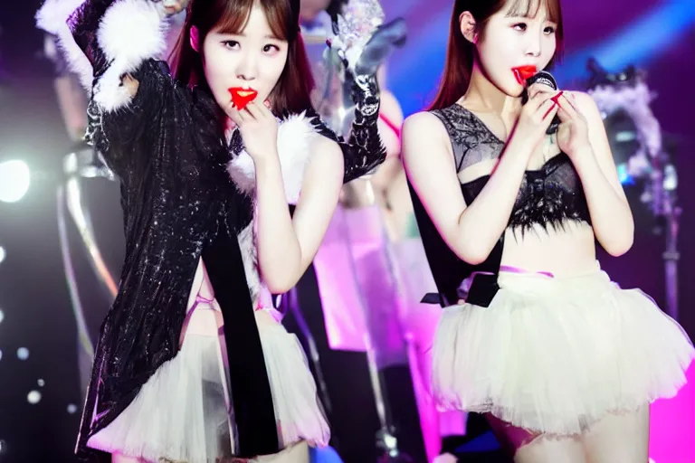 Image similar to Iu Jieun, burlesque