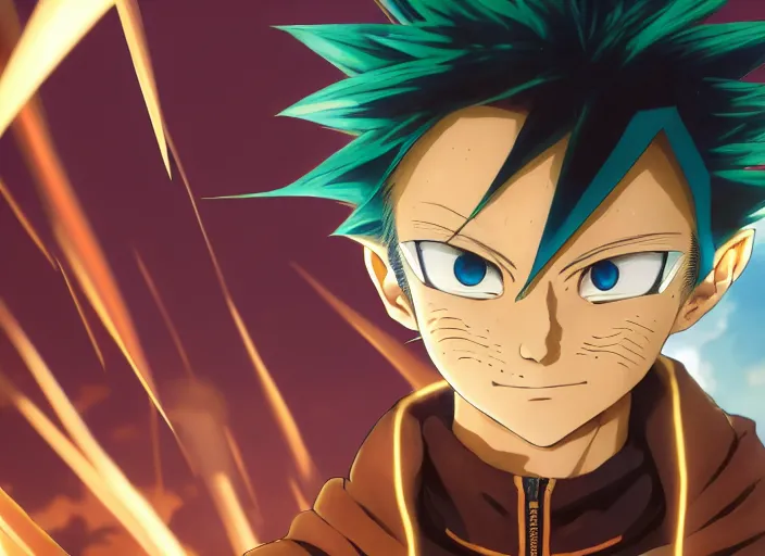 Prompt: highly detailed portrait of yugi moto, in my hero academia, stephen bliss, 8 k, unreal engine, fantasy art by greg rutkowski, loish, rhads, ferdinand knab, makoto shinkai and lois van baarle, ilya kuvshinov, rossdraws, tom bagshaw, global illumination, radiant light, detailed and intricate environment