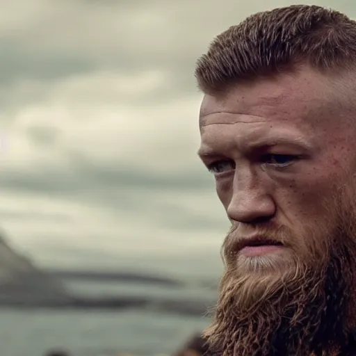 Image similar to Connor McGregor in vikings very detailed 4k quality super realistic