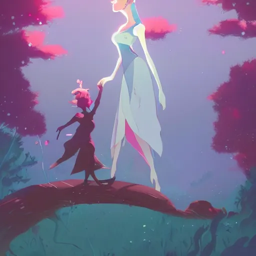 Prompt: a beutiful fairy, poetic setting, dreamlike, artstation, elegant, highly detailed, digital painting, concept art, smooth, sharp focus, illustration, art by don bluth and michel ocelot and makoto shinkai and tom whalen and atey ghailan and akihiko yoshida