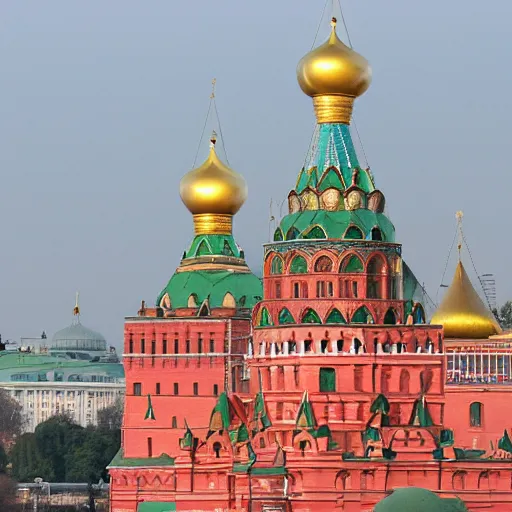 Image similar to the kremlin on fire