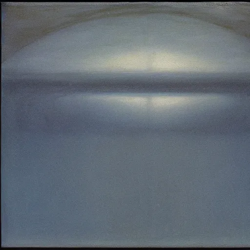 Image similar to the abstract painting'arctic void ', by caspar david friedrich!!!, by rothko!!!