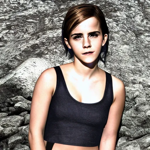 Prompt: emma watson, 8 k, depthmap, 3 d