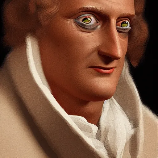 Image similar to isaac newton's face in nutella, hyperdetailed, artstation, cgsociety, 8 k